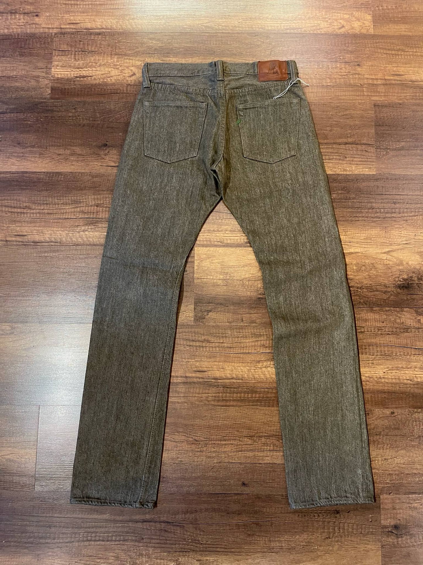 Pure Blue Japan OL-005 140z Slim Straight Jeans