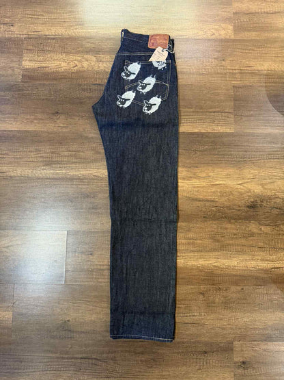 Studio D'Artisan "Sheep" Zodiac Series Jeans - One-Washed