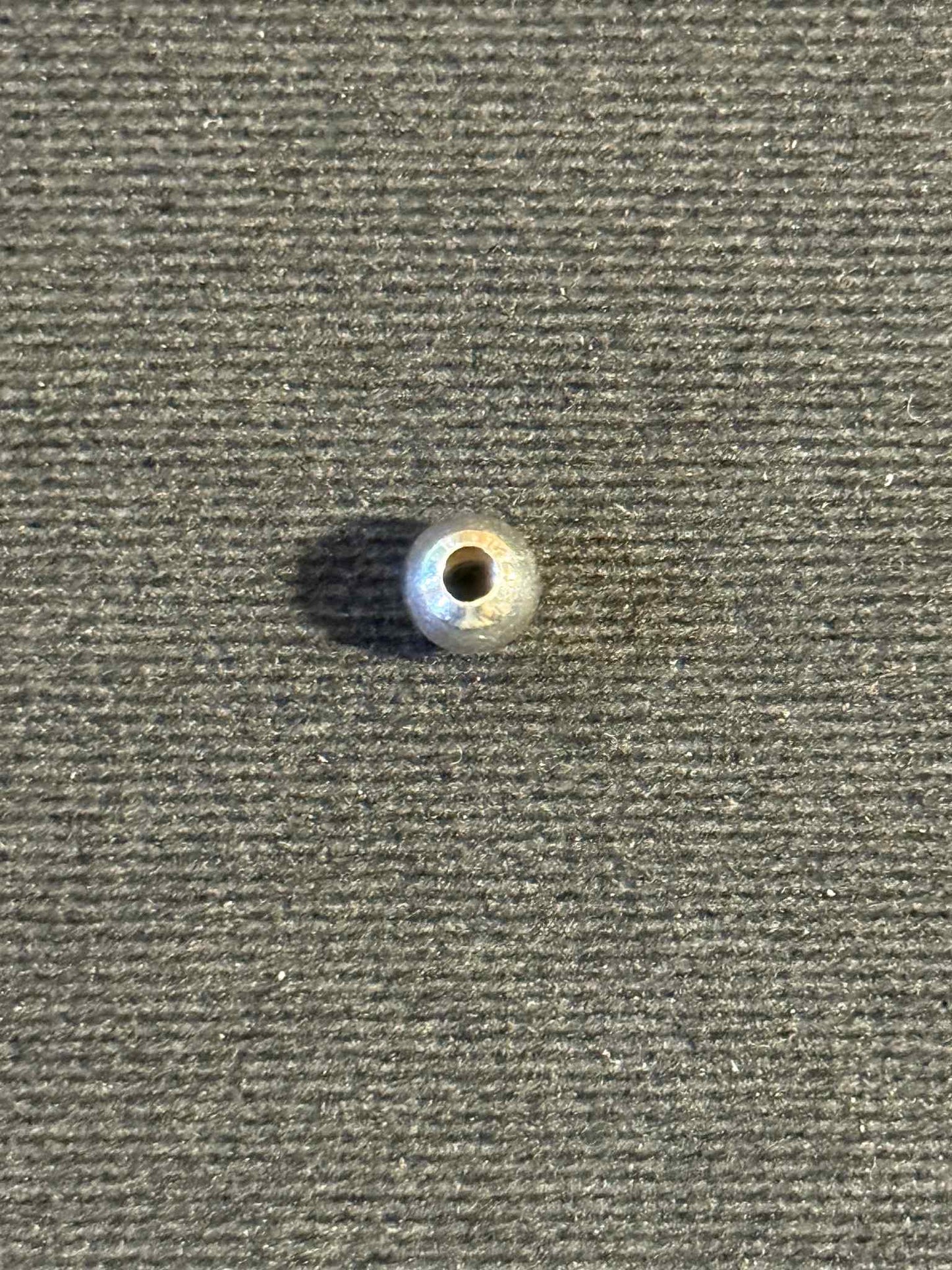 First Arrow's Silver Beads - 6mm