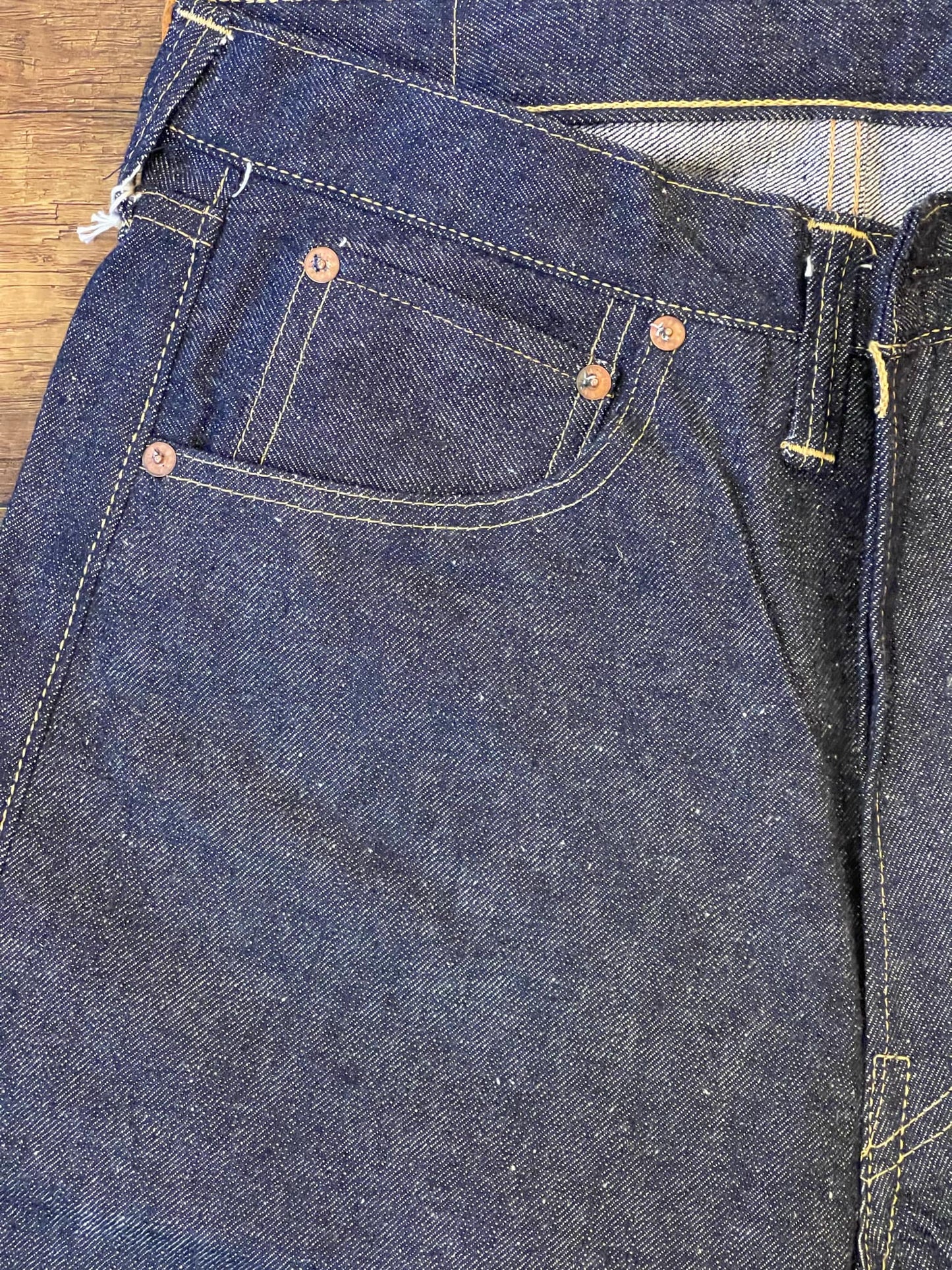 Warehouse & Co "Lot 1001XX - 1000XX" - 1947 Model Jeans - Raw Denim