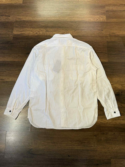 Standard California "Stadium Logo" Patch Chambray Shirt - White