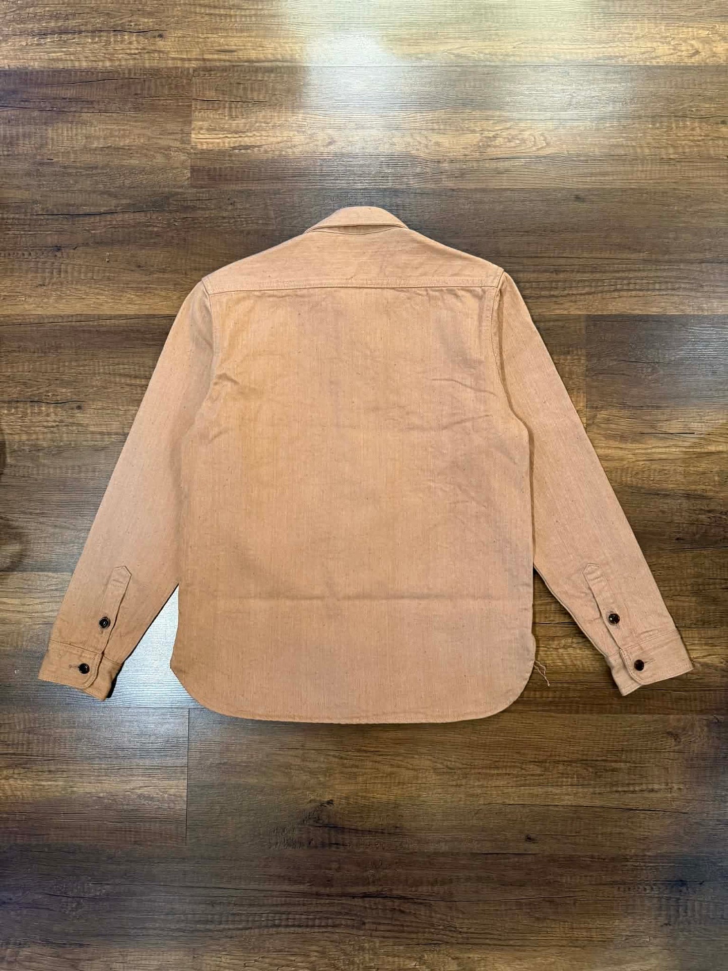 Studio D'Artisan "Fox Cotton" 13oz Jacquard Work Shirt