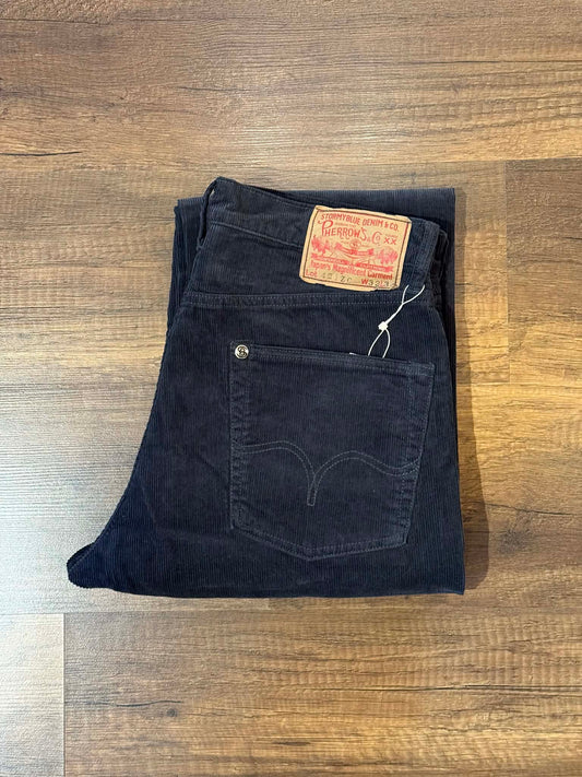 Pherrow's 5 Pockets Corduroy Pants -  Charcoal