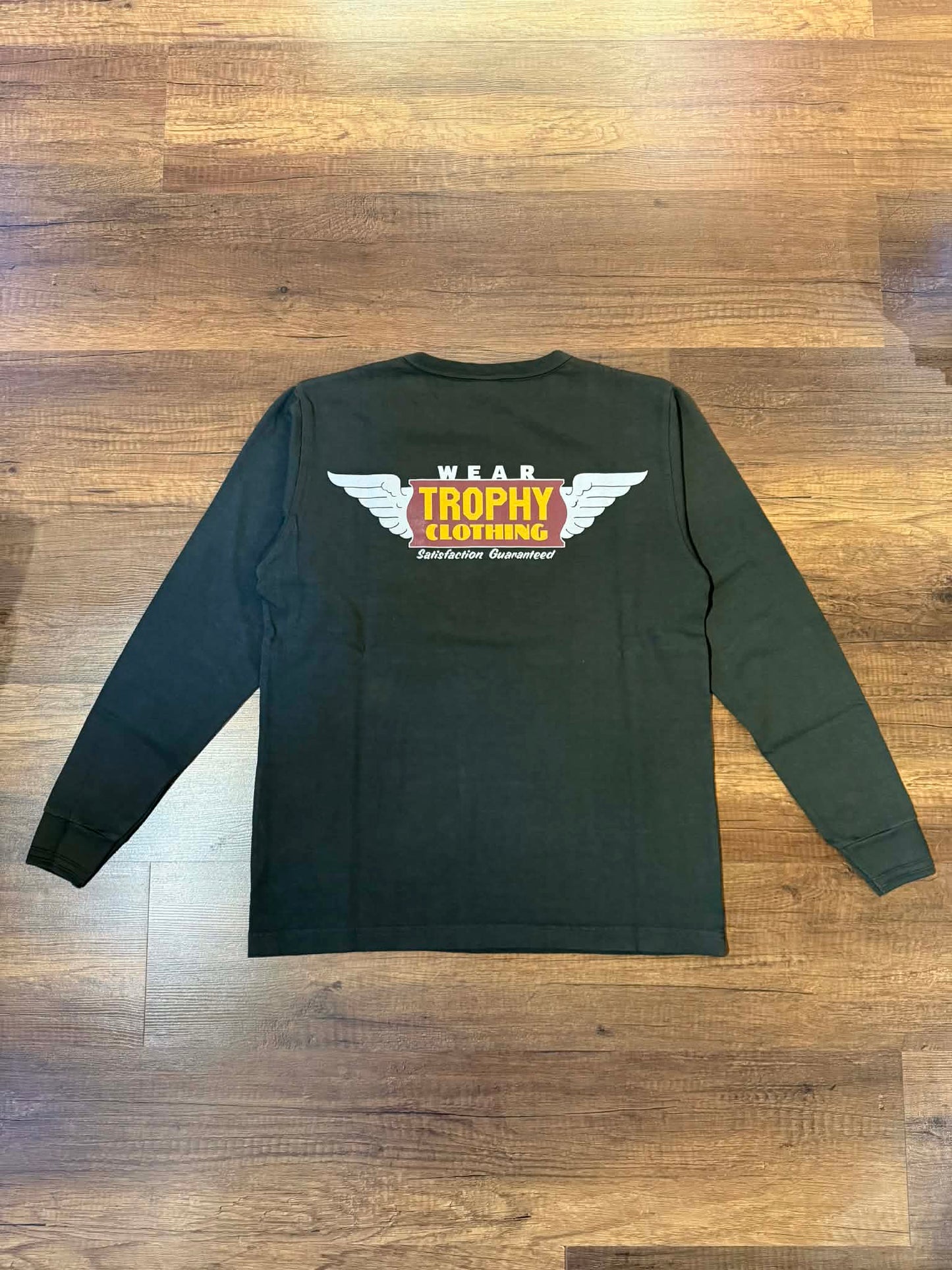 Trophy Clothing "Wing Logo" L/S Tee - Gun Black