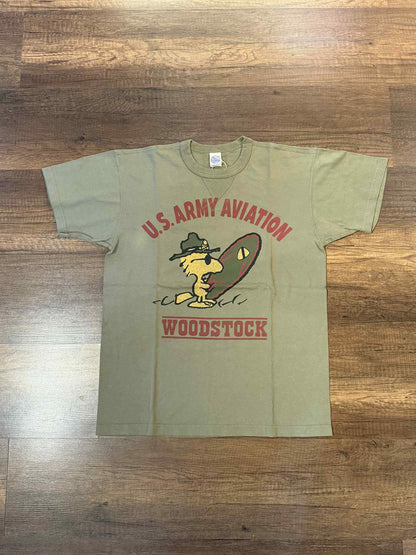 Toys McCoy Snoopy "Woodstock - US Army Aviation" Military Tee