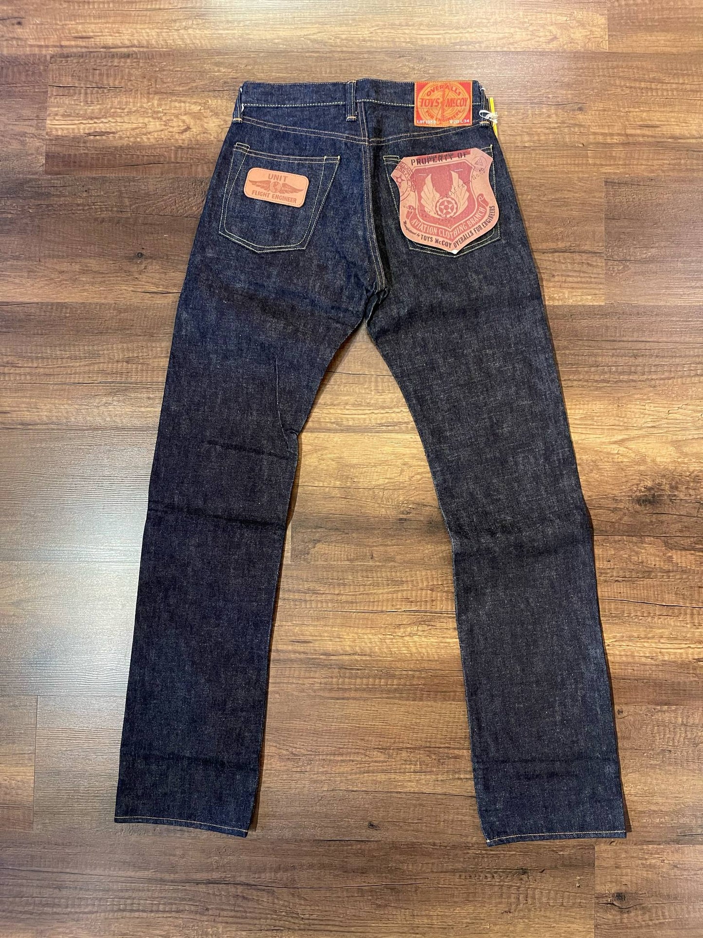 Toys McCoy x Take5 "Flight Engineer" Jeans - Unsanforized