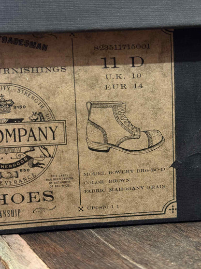 Double RL Bowery Brogue Boots - PRELOVED
