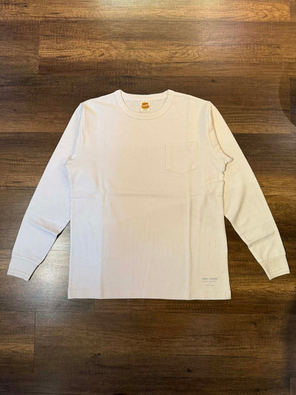 Trophy Clothing 'Wing Logo" L/S Tee - Natural