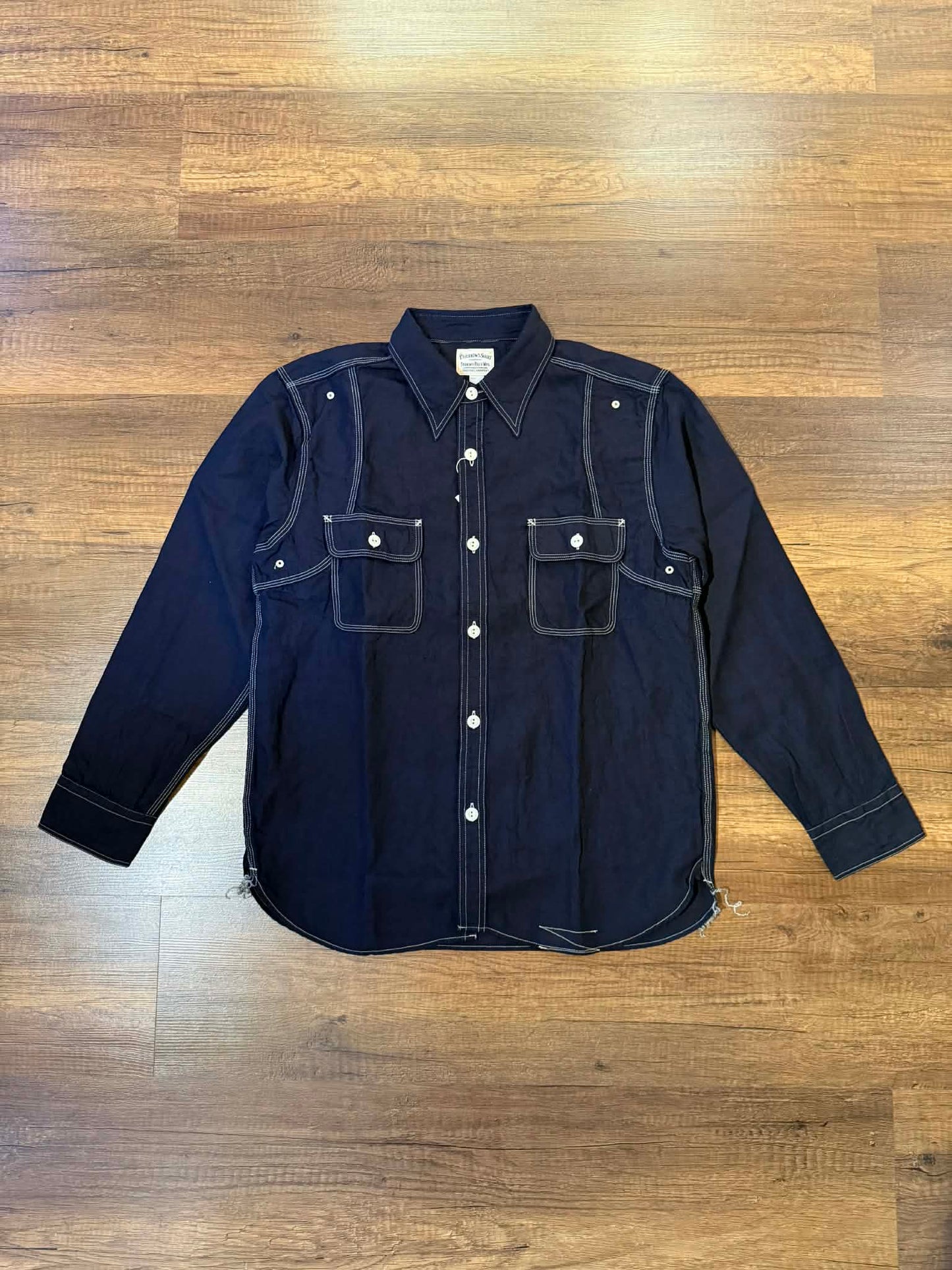 Pherrow's Classic Work Shirt - Indigo
