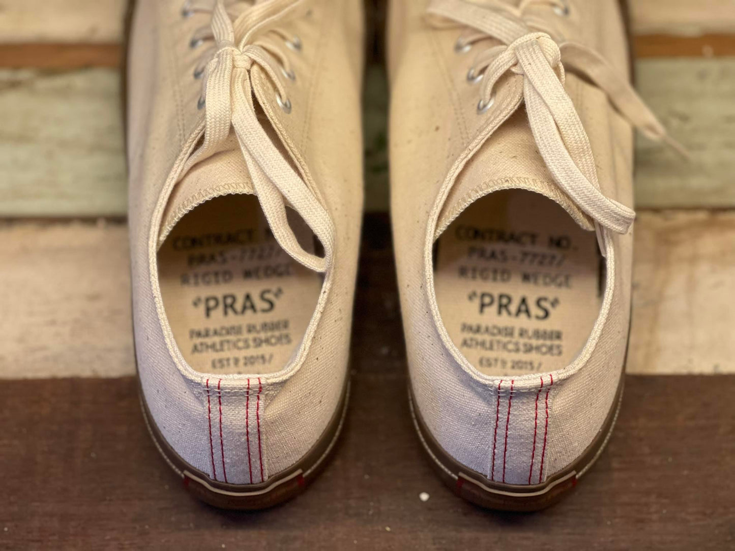 PRAS SHELLCAP Series - LOW / Kinari x Brown