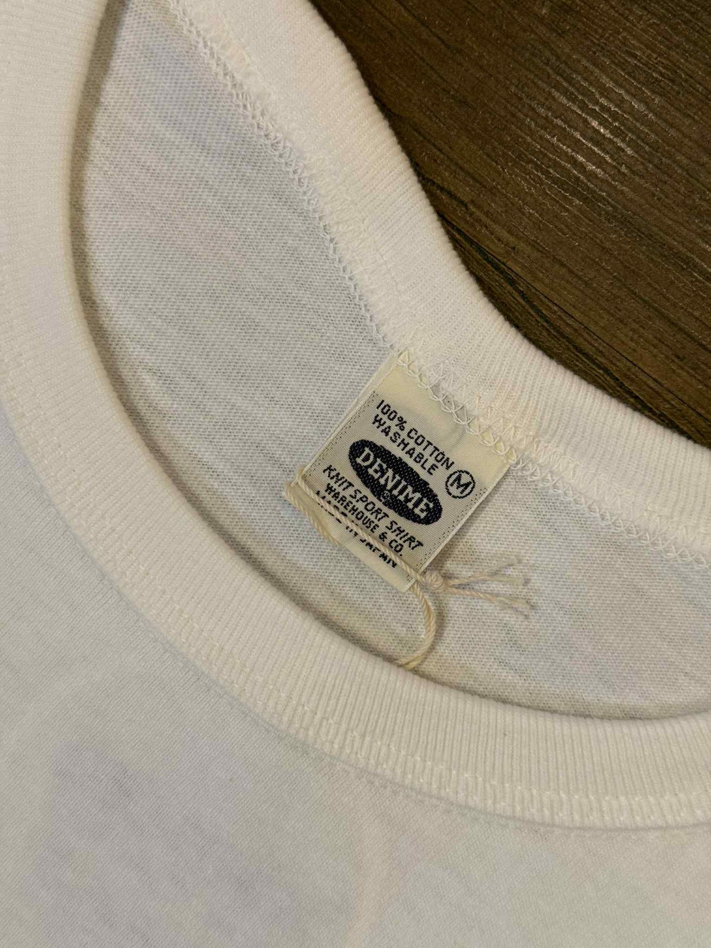 Denime "Authentic" Tee - Off White