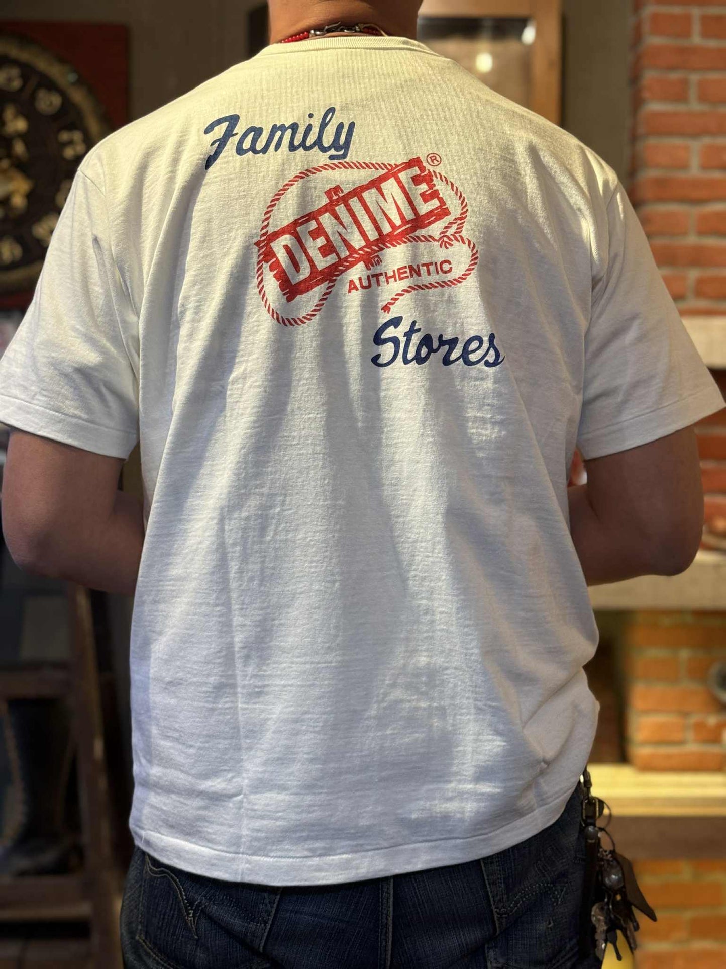 Denime "The Jean House" Tee - Off White