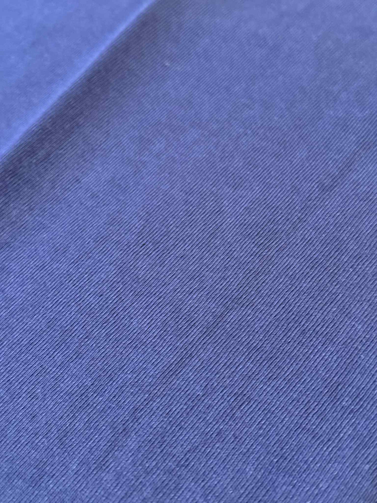 Denime Classic V-Gusset Crew Neck Tee - Navy