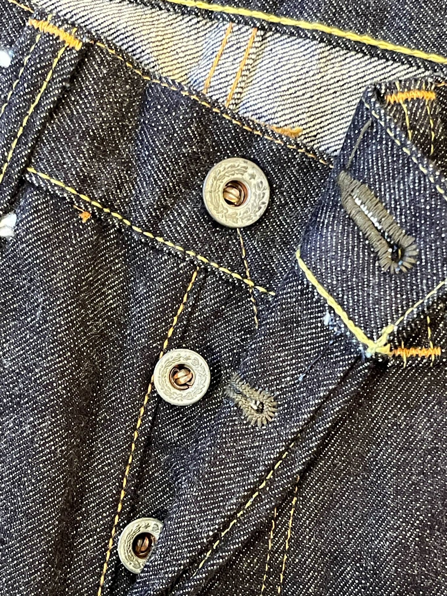Toys McCoy x Take5 "Flight Engineer" Jeans - Unsanforized