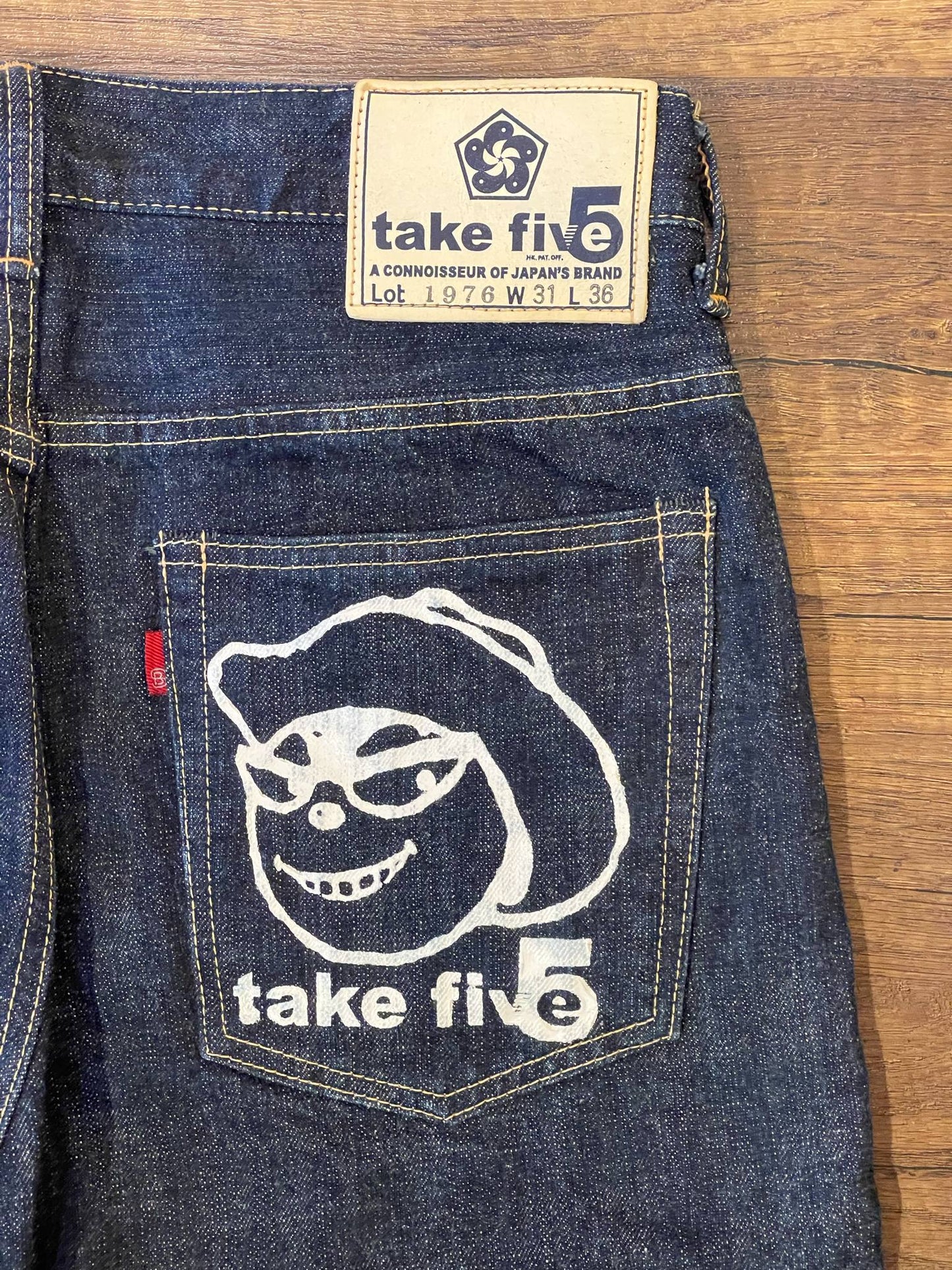 Pherrow's x Take5 "Digo" Boot Cut Jeans