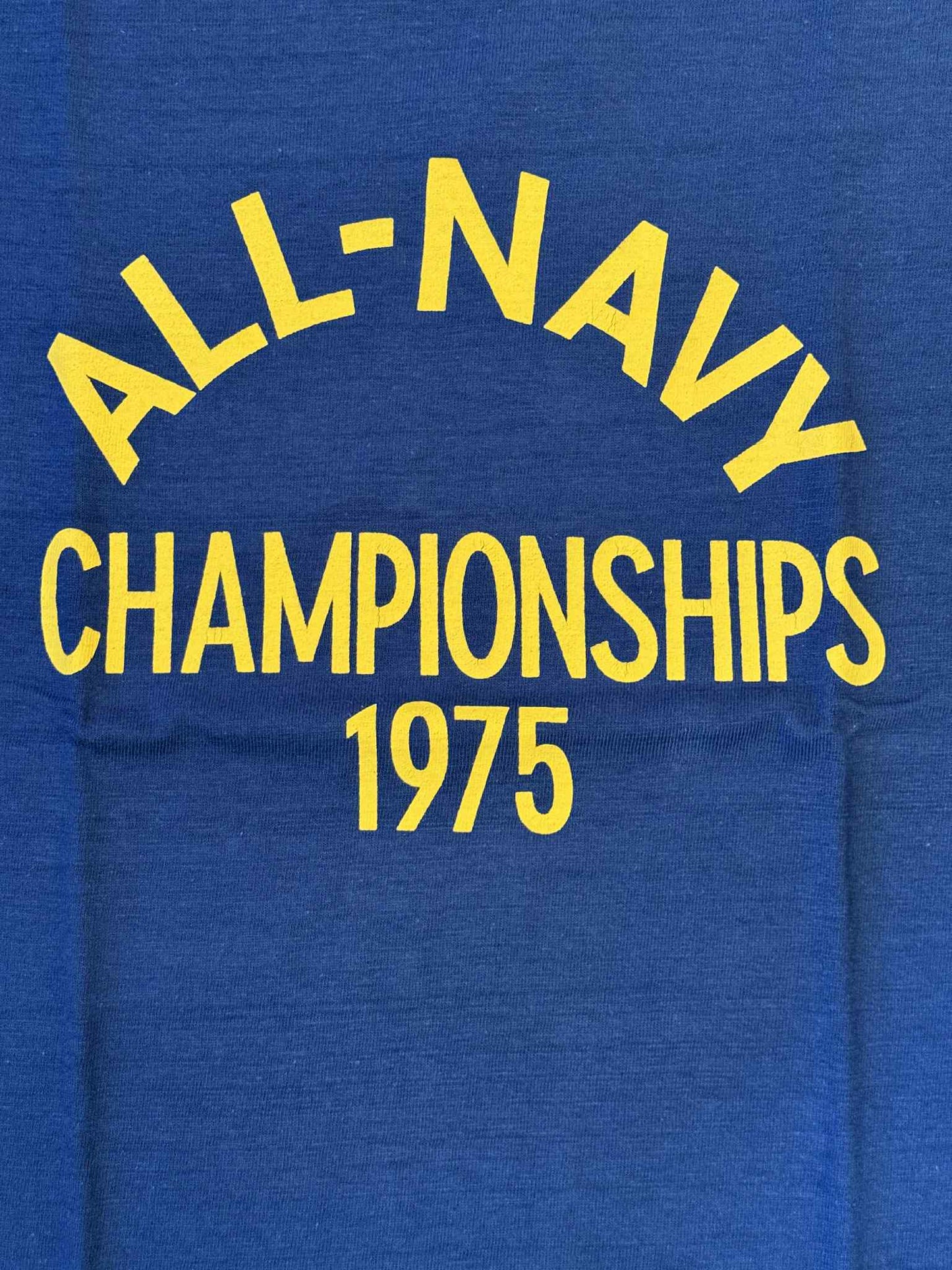 Warehouse & Co Lot 4059 "All Navy Championships" Ringer Tee