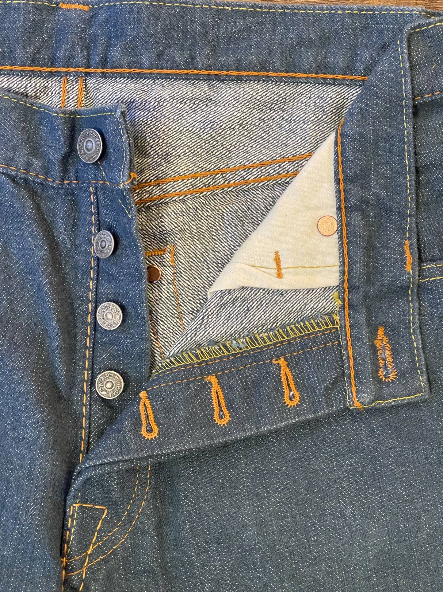 Pure Blue Japan SMBL-019 14oz Relaxed Tapered Jeans