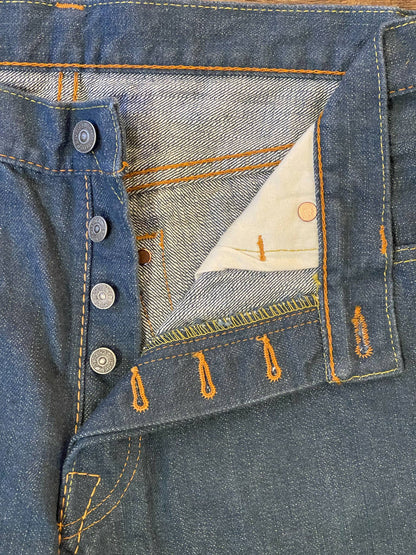 Pure Blue Japan SMBL-019 14oz Relaxed Tapered Jeans