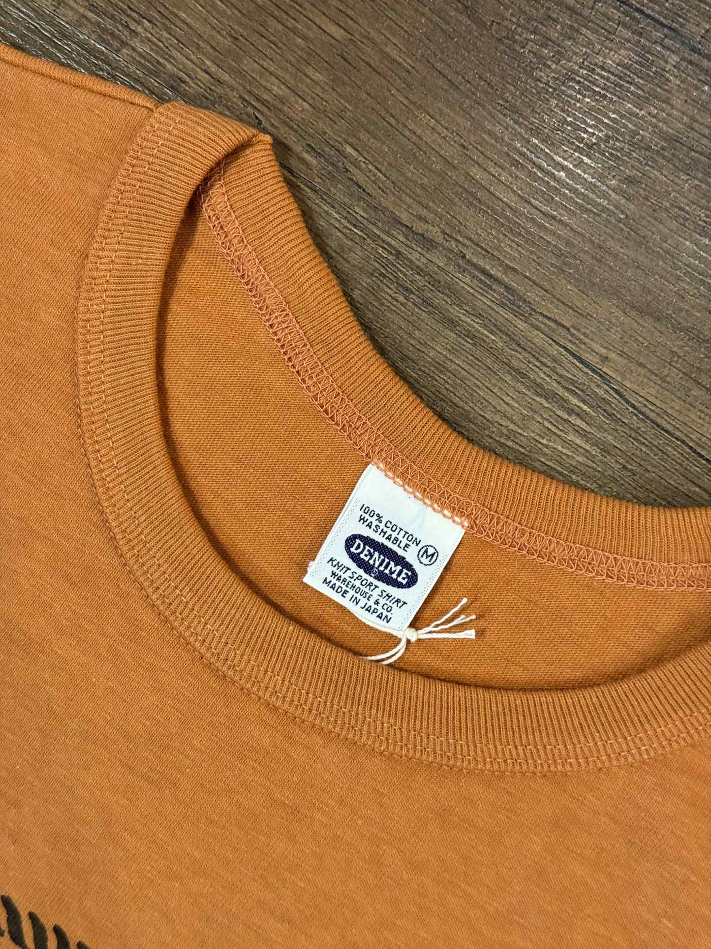 Denime "Authentic" Tee - Brick