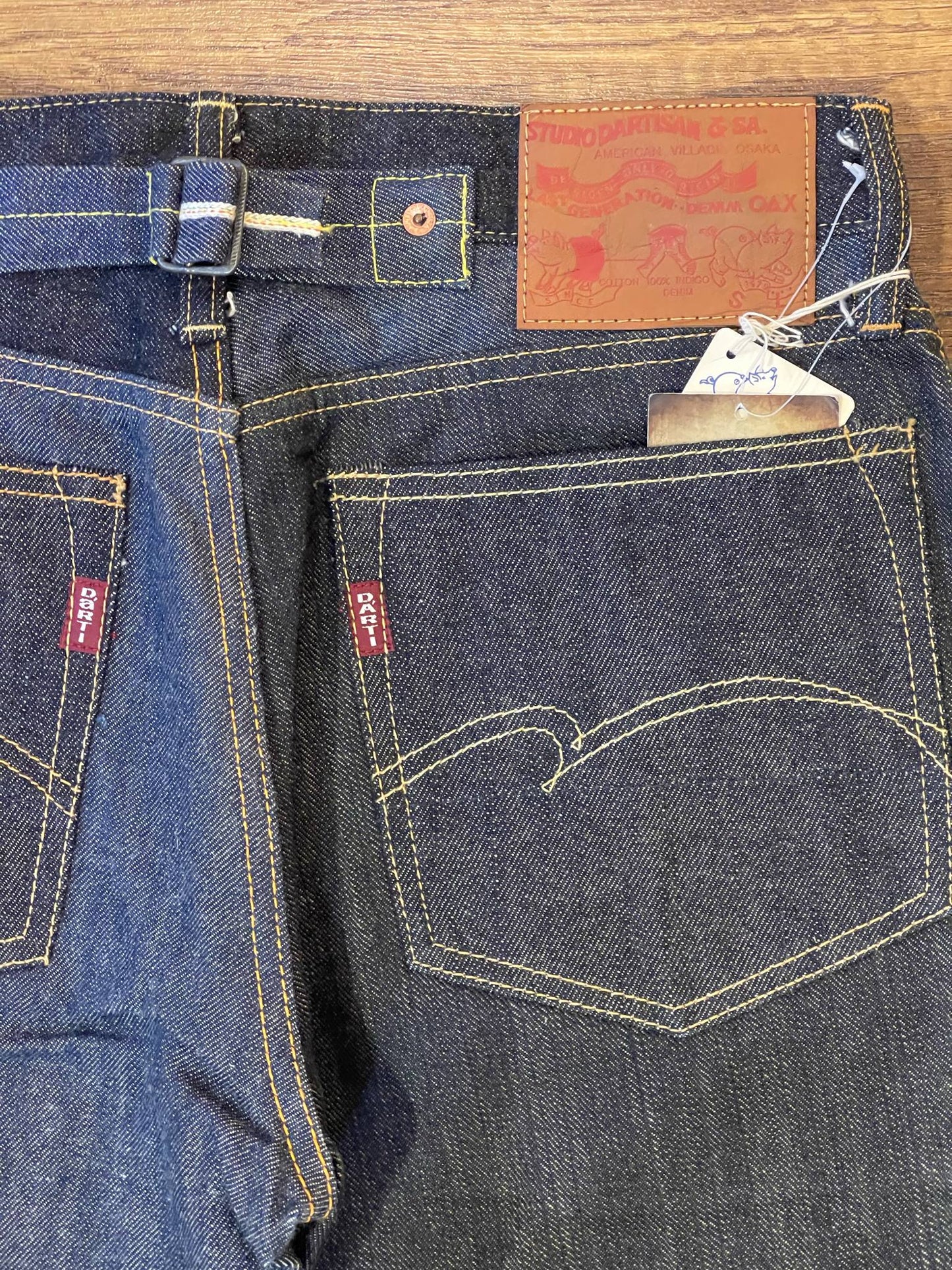 Studio D'Artisan "Salesman" Jeans - Unsanforized