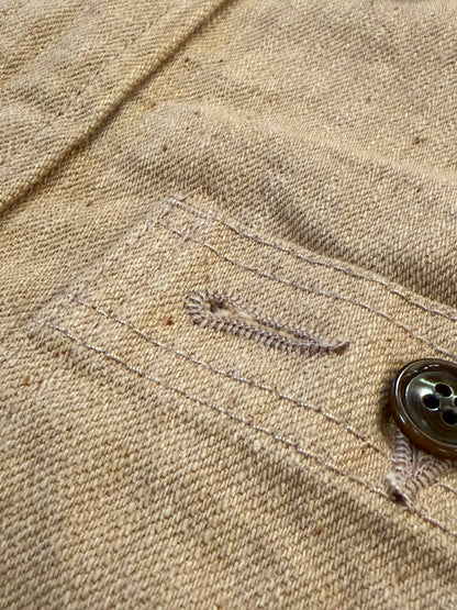 Studio D'Artisan "Fox Cotton" 13oz Jacquard Work Shirt