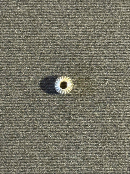 First Arrow's SV Stripe Silver Beads - 6mm