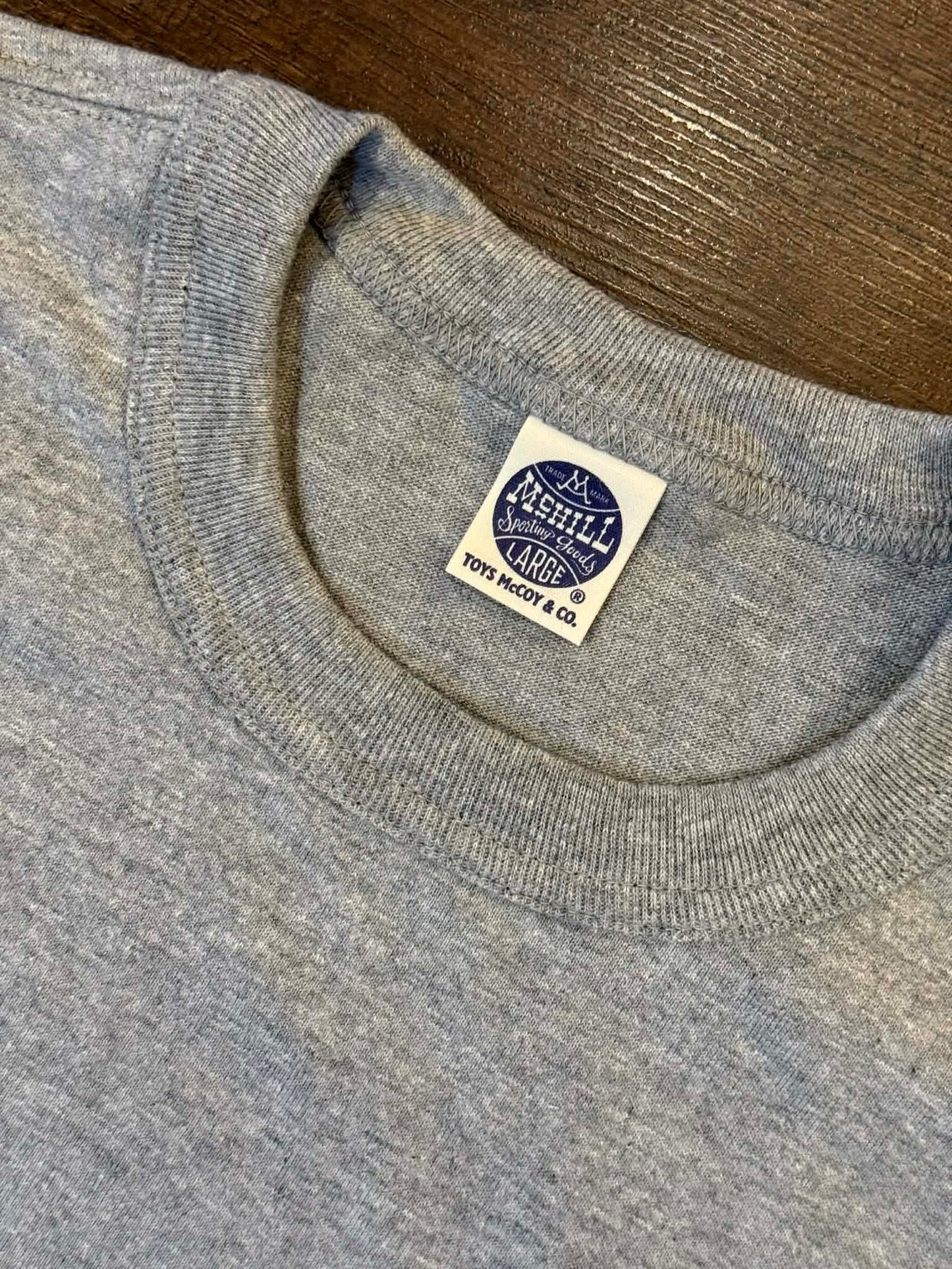 Toys McCoy "The Great American Hero" Pocket Tee - Ash