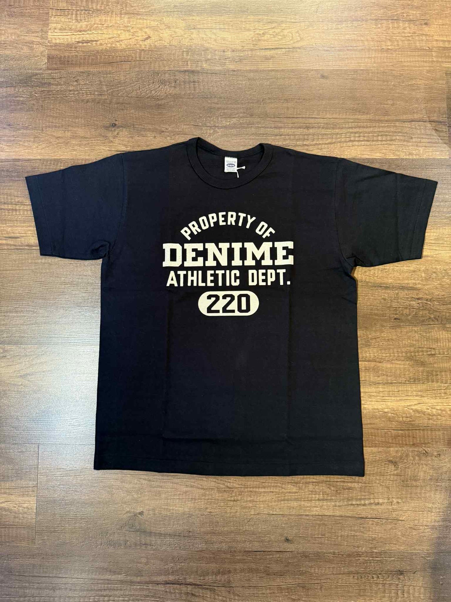 Denime "Athletic Dept" Tee - Black