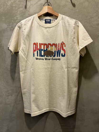Pherrow's "Western Wear Company Tee - Cream