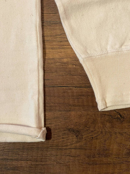 Pherrow's Classic Long Sleeve Henley Tee - Oat