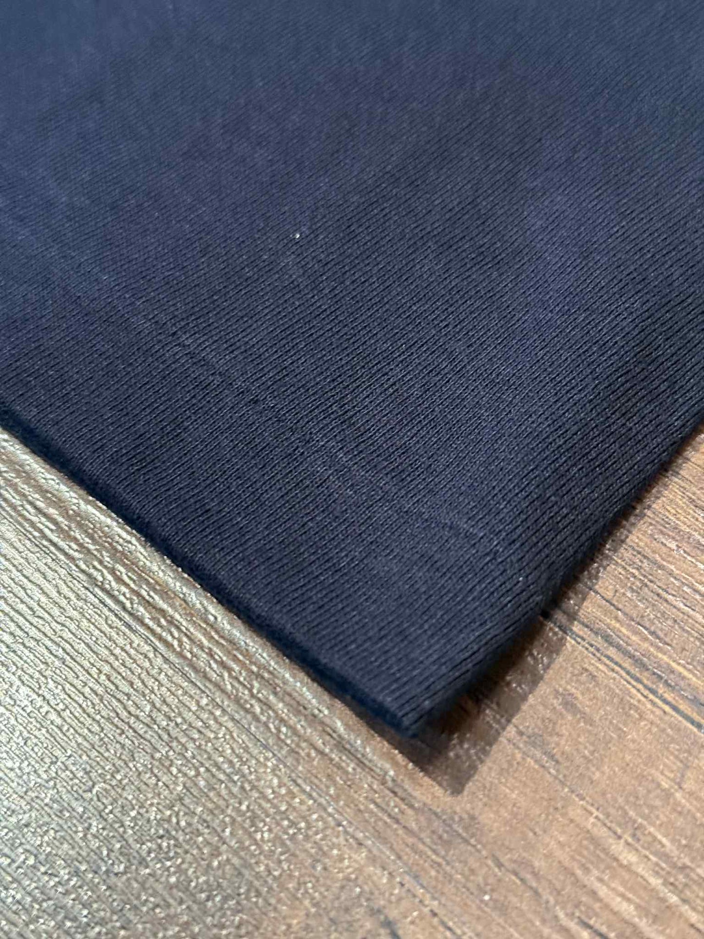Denime Classic Pocket Crew Neck Tee - Black