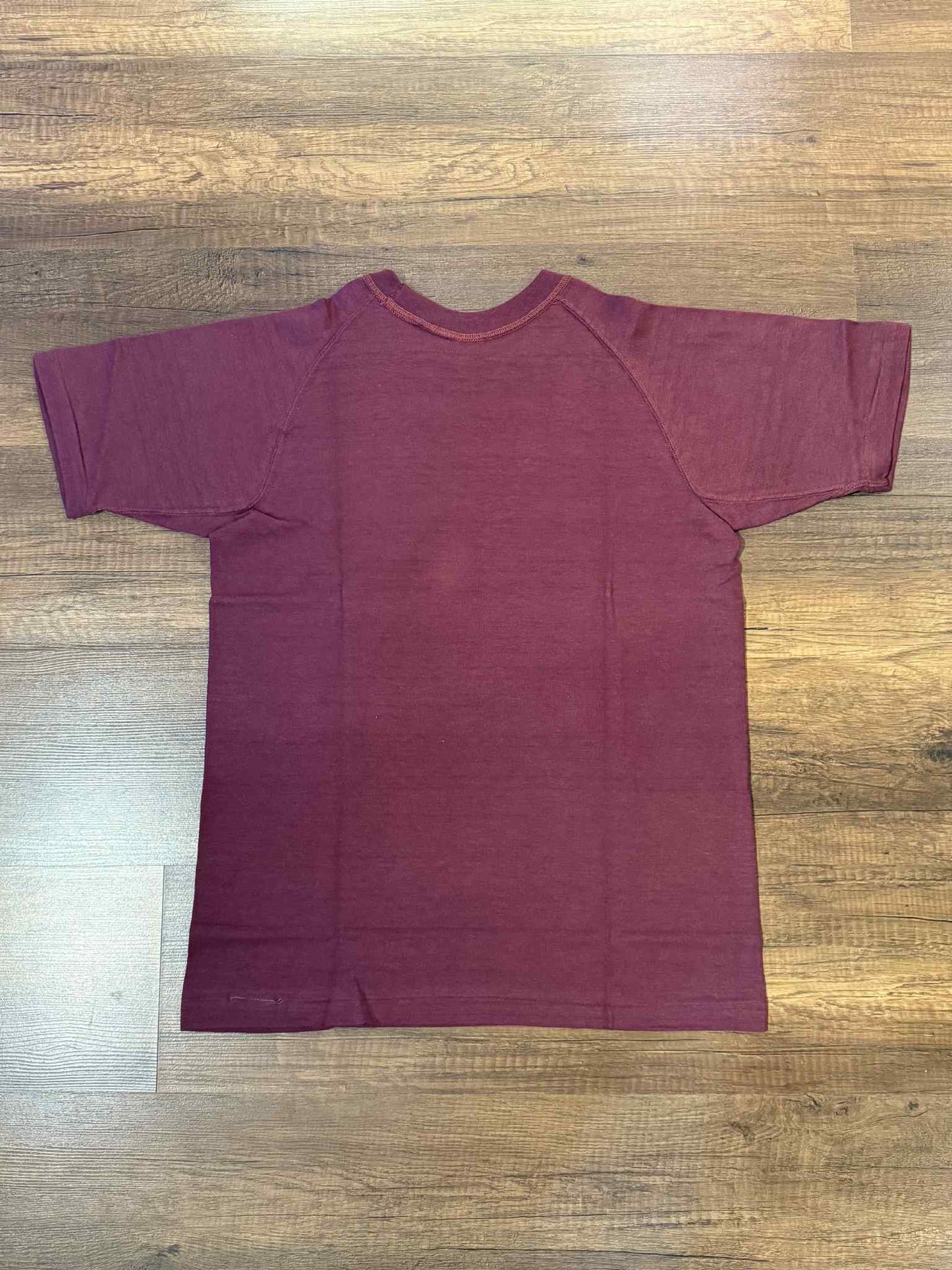 Warehouse & Co Lot 4048 "Freedom" Crew Neck Tee - Bordeaux