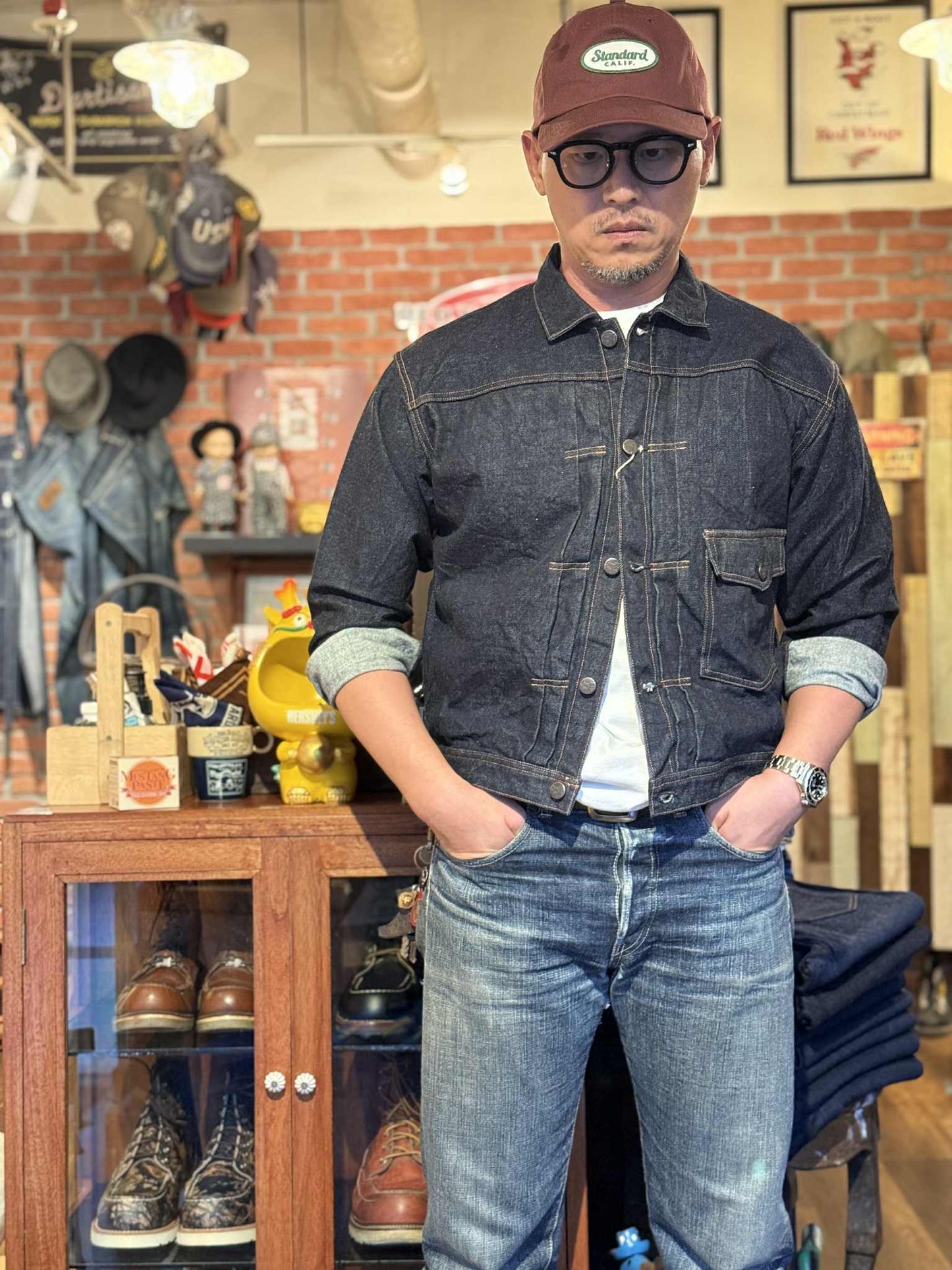 Pherrow's Classic "TYPE 1" Denim Jacket
