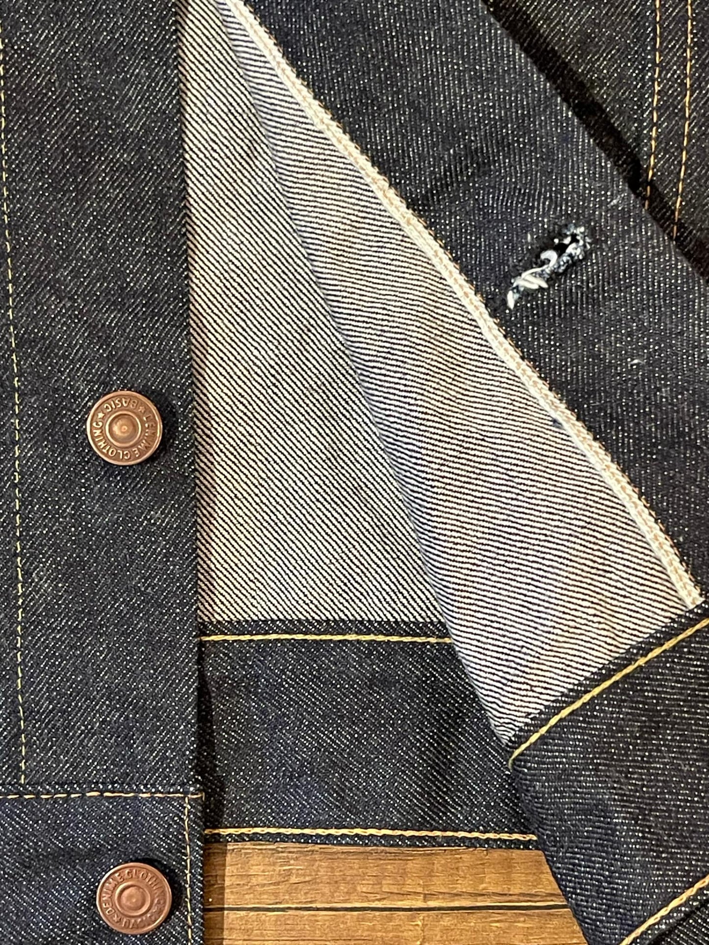 Denime Lot 233 Type III Denim Jacket - One Washed