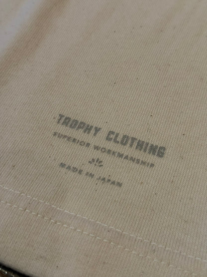 Trophy Clothing 'Wing Logo" L/S Tee - Natural