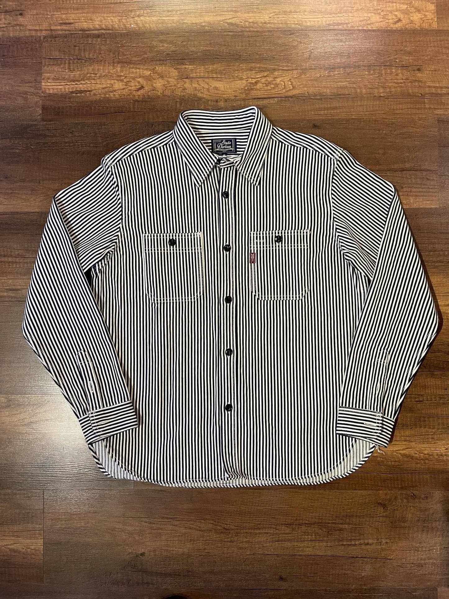 Studio D'Artisan Classic 14oz Hickory Work Shirt