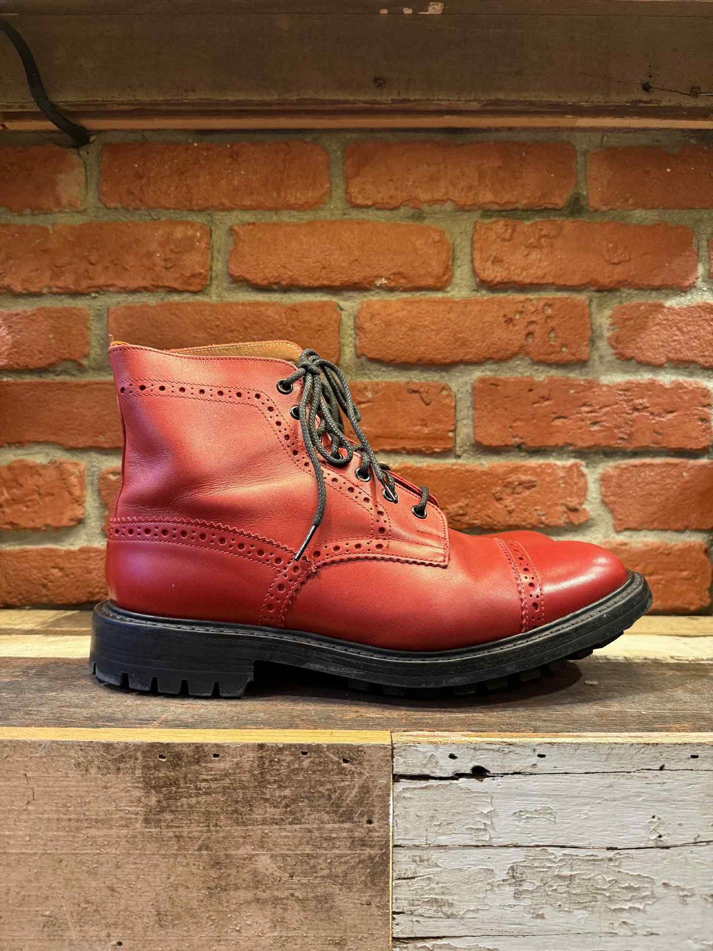 Tricker's x JUNYA WATANABE Stow Country Boots - PRELOVED