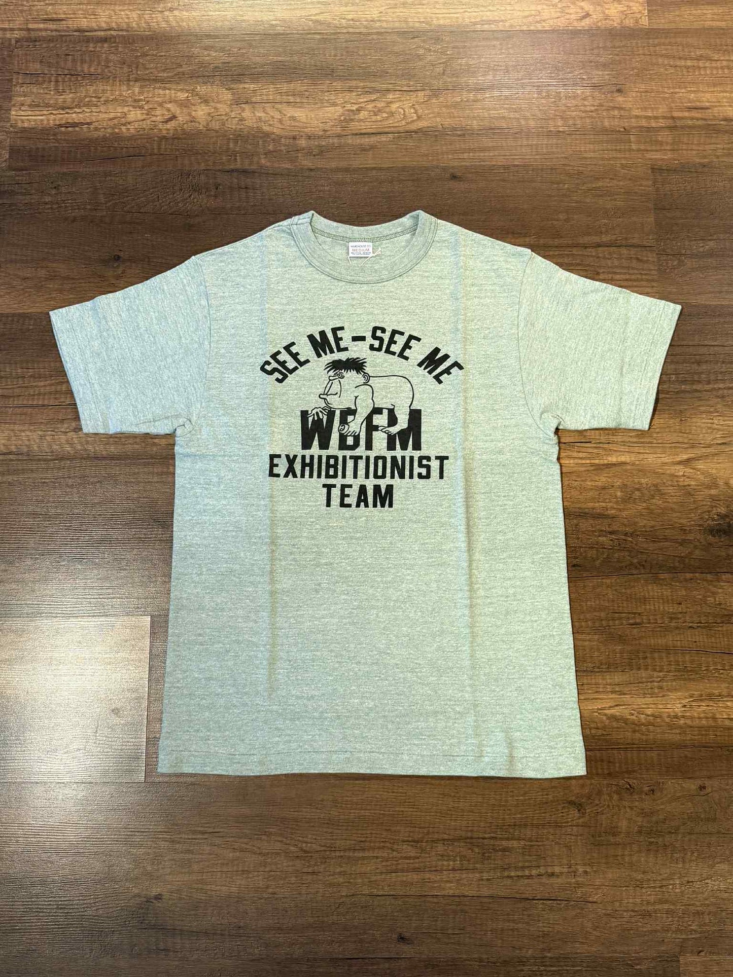 Warehouse & Co Lot 4096 "See Me" 88/12 Crew Neck Tee