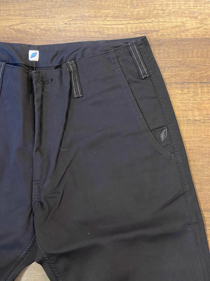 Pure Blue Japan High Density Twill Chino - Black