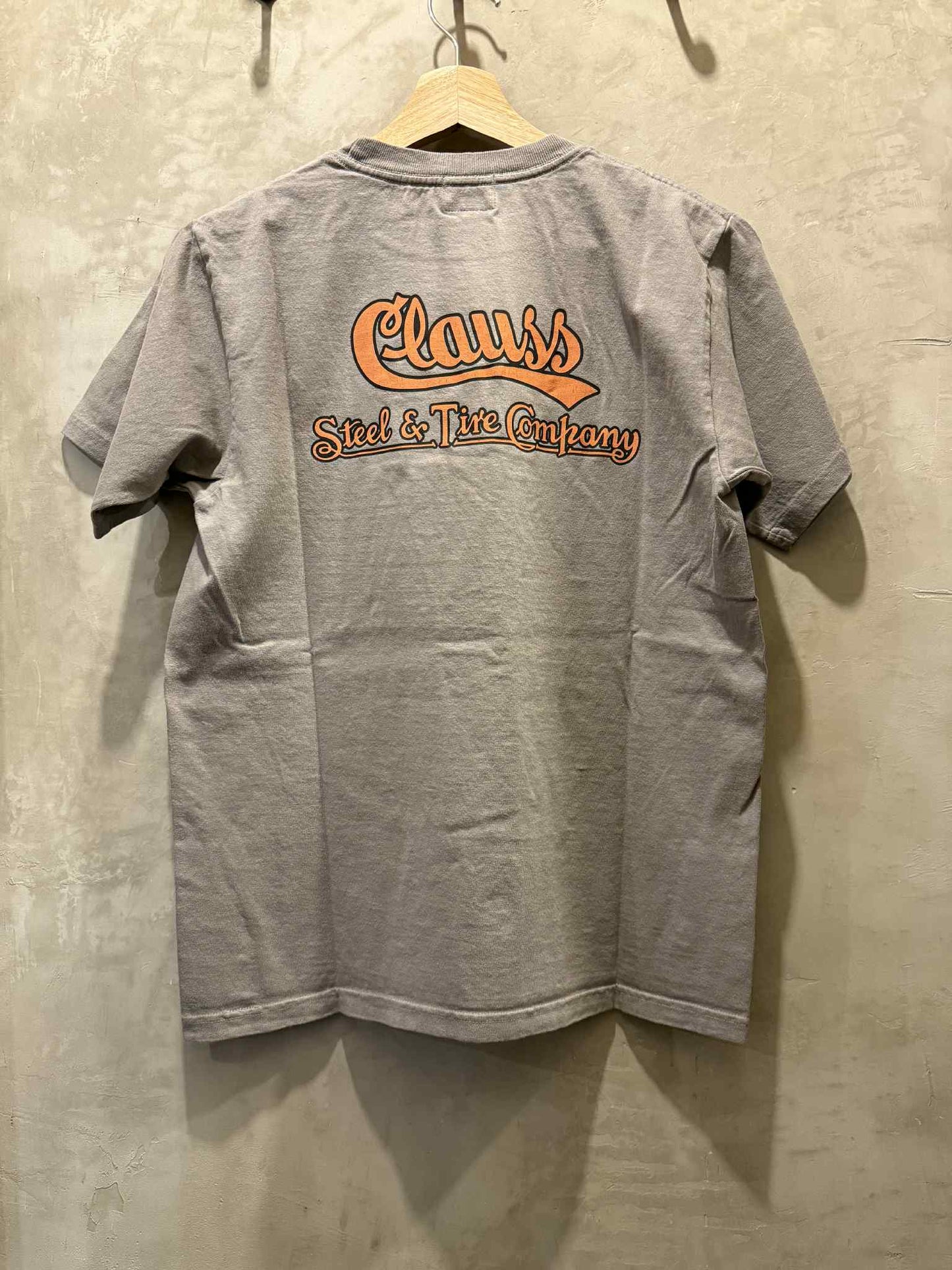 Pherrow's "Steel & Tire Co" Tee - Grey