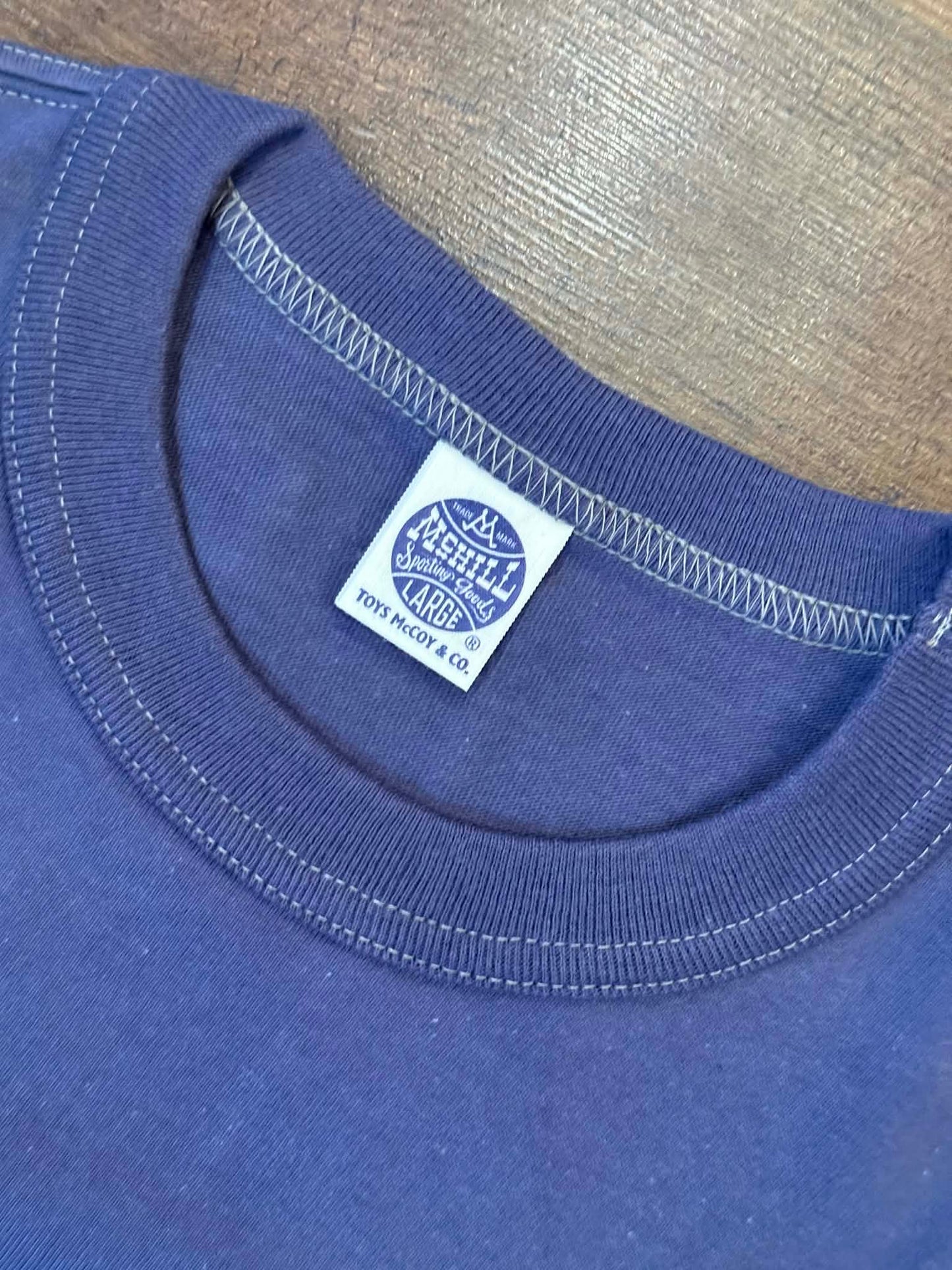 Toys McCoy "The Great American Hero" Pocket Tee - Blue