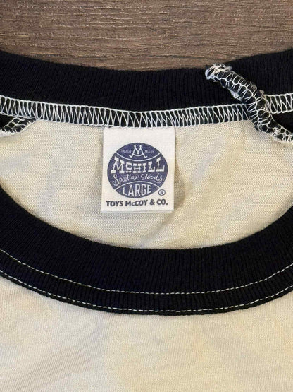 Toys McCoy McHill Sportwear Cropped Raglan Tee - Ivory