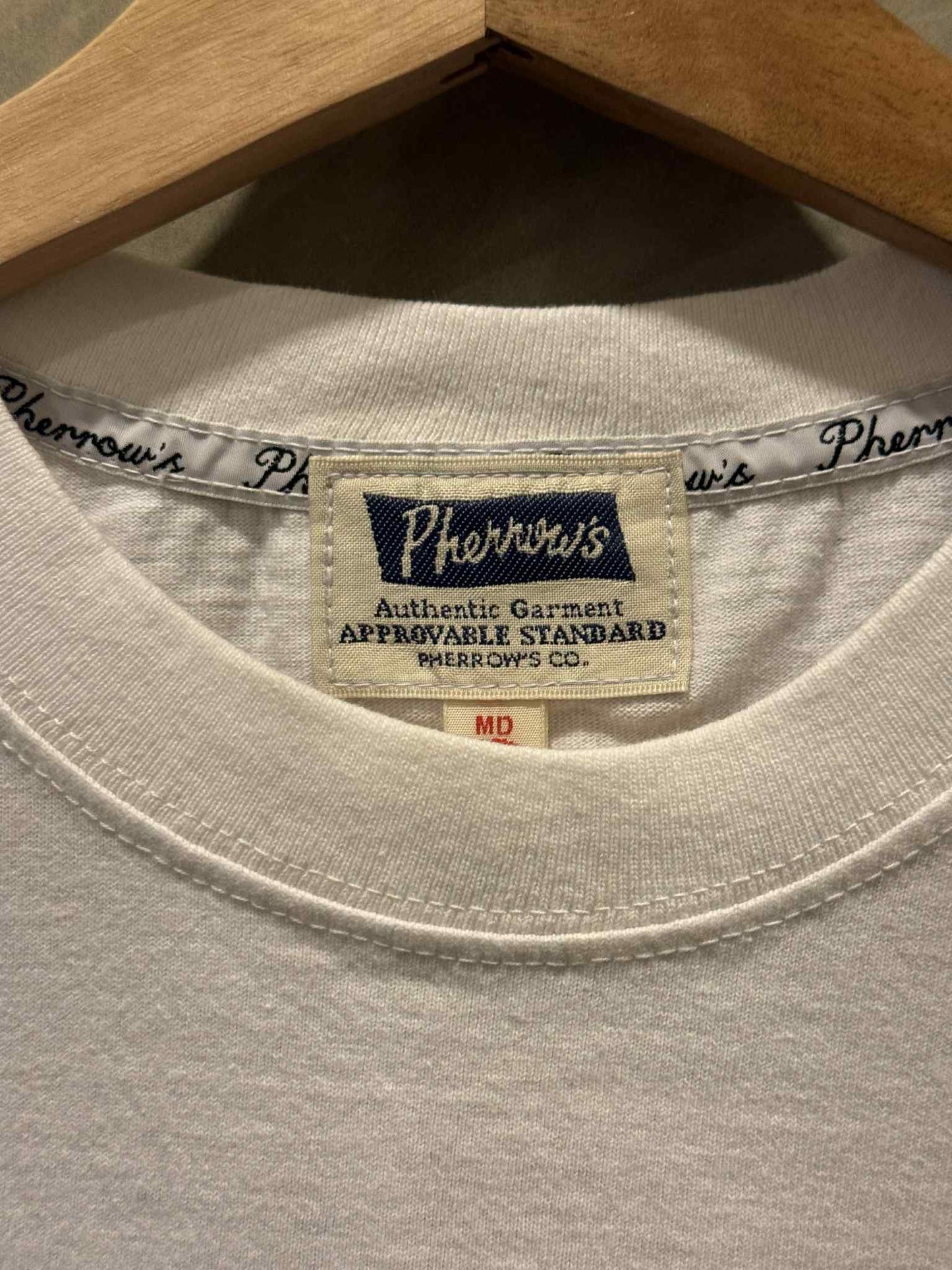 Pherrow's Classic Pocket Tee - White