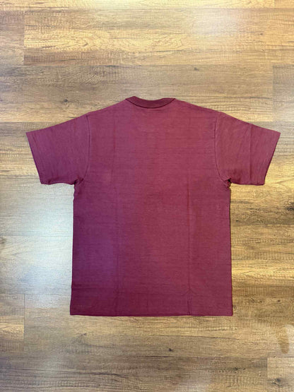 Warehouse & Co Lot 4601 Crew Neck Tee - Bordeaux