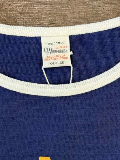 Warehouse & Co Lot 4059 "All Navy Championships" Ringer Tee