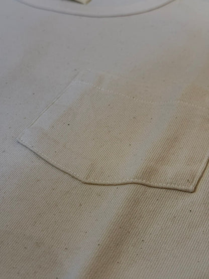 Trophy Clothing 'Wing Logo" L/S Tee - Natural