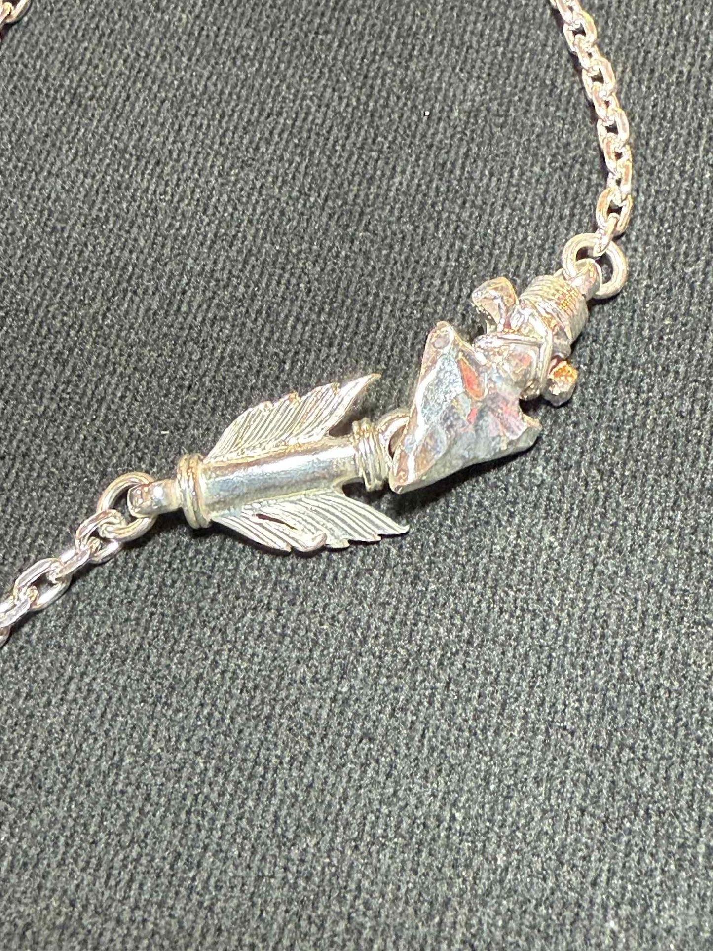First Arrow's Silver Chain Choker ( S ) - 55cm
